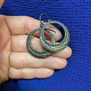 Sterling marcasite earrings